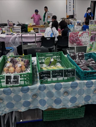 今日は阪南大学4号館で、まつばランタンフェスティバルに太子町観光協会も出店中!
デラウェアやジェラート、太子町の加工品、特産品、野菜など販売中です!
#まつばランタンフェスティバル